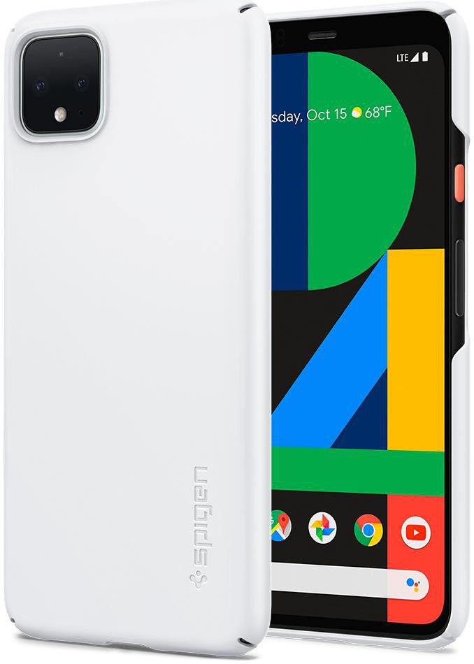 Spigen Thin Fit Google Pixel 4 Hoesje Wit afbeelding 1