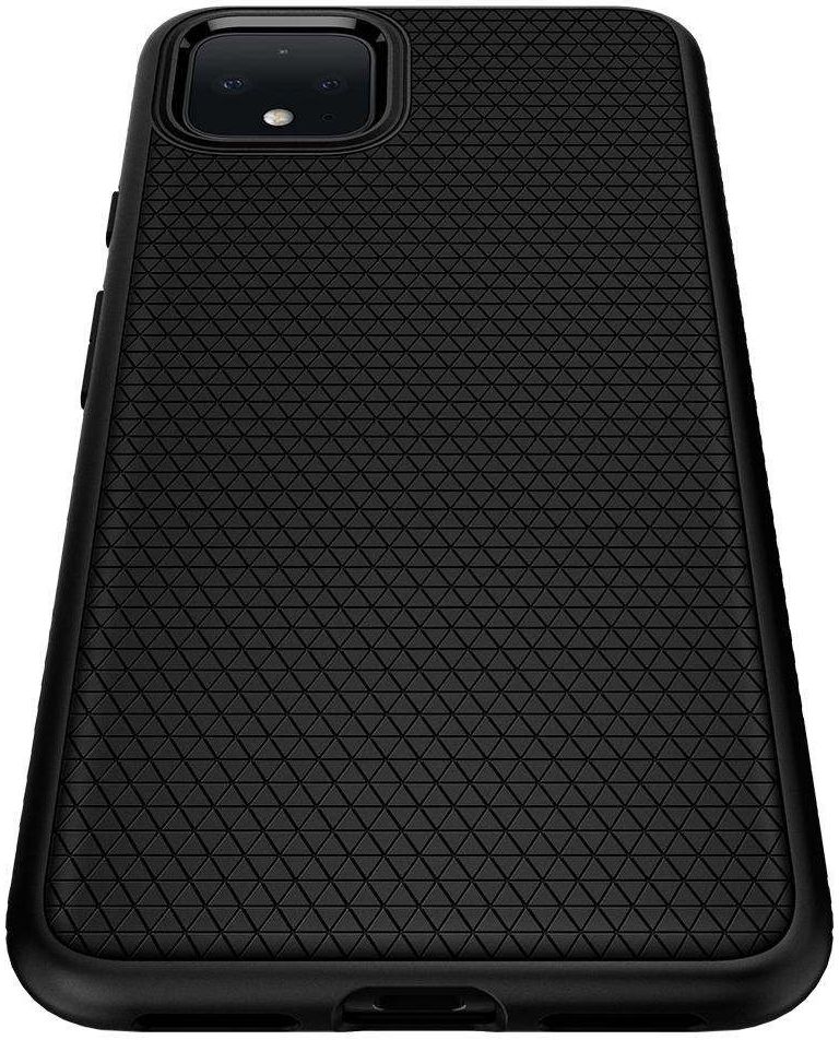 Spigen Liquid Air Back Cover Hoesje Google Pixel 4 Zwart afbeelding 5