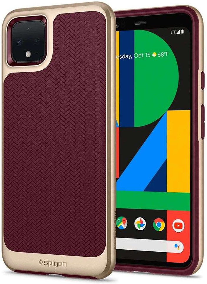 Spigen Neo Hybrid Hoesje Google Pixel 4 Burgundy afbeelding 1