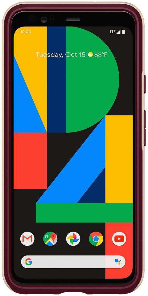 Spigen Neo Hybrid Hoesje Google Pixel 4 Burgundy afbeelding 3