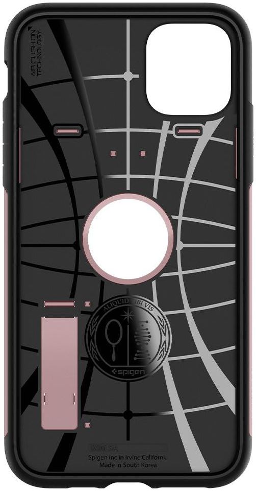 Spigen Slim Armor Hoesje Apple iPhone 11 Pro Max Roze Goud afbeelding 5