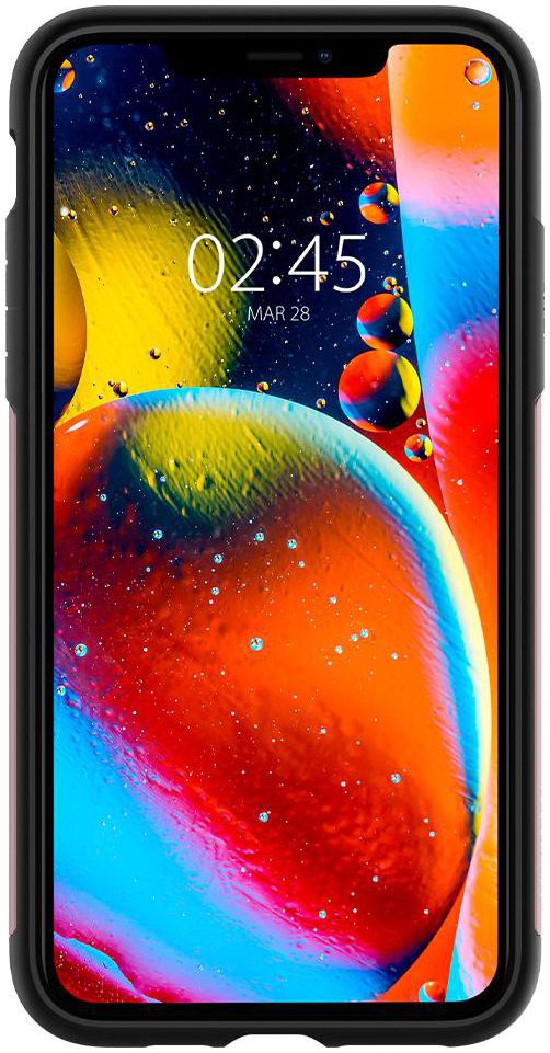 Spigen Slim Armor Hoesje Apple iPhone 11 Pro Max Roze Goud afbeelding 6