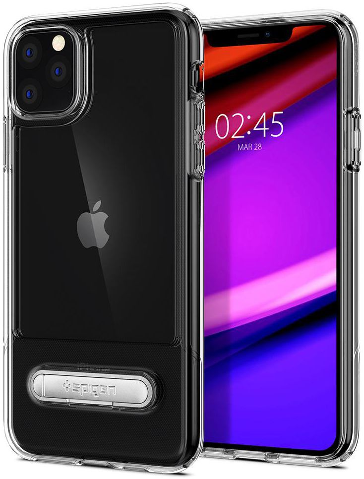 Spigen Slim Armor Hoesje Essentail S iPhone 11 Pro Max Transparant afbeelding 1