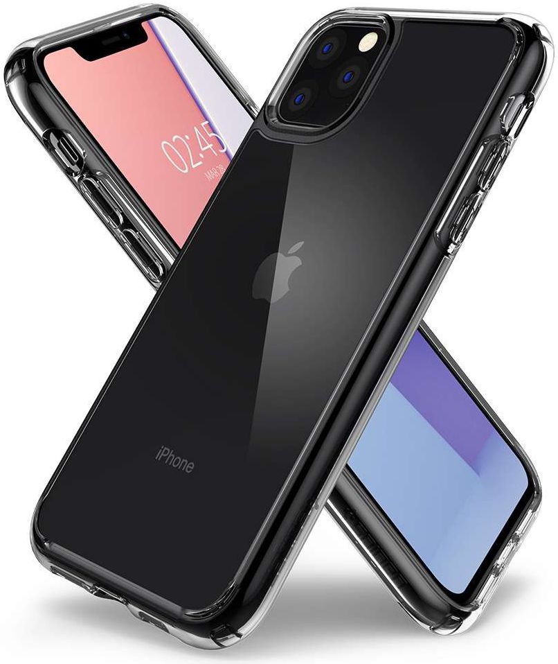 Spigen Crystal Hybrid Hoesje Apple iPhone 11 Pro Max Transparant afbeelding 2
