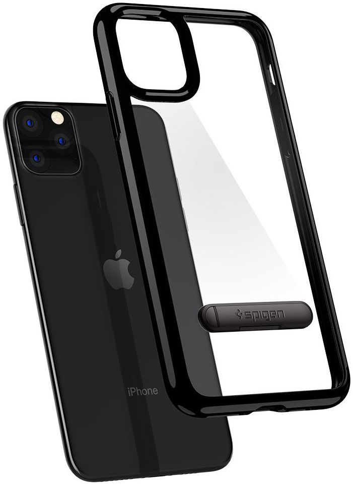Spigen Ultra Hybrid S Hoesje Apple iPhone 11 Pro Max Zwart afbeelding 2