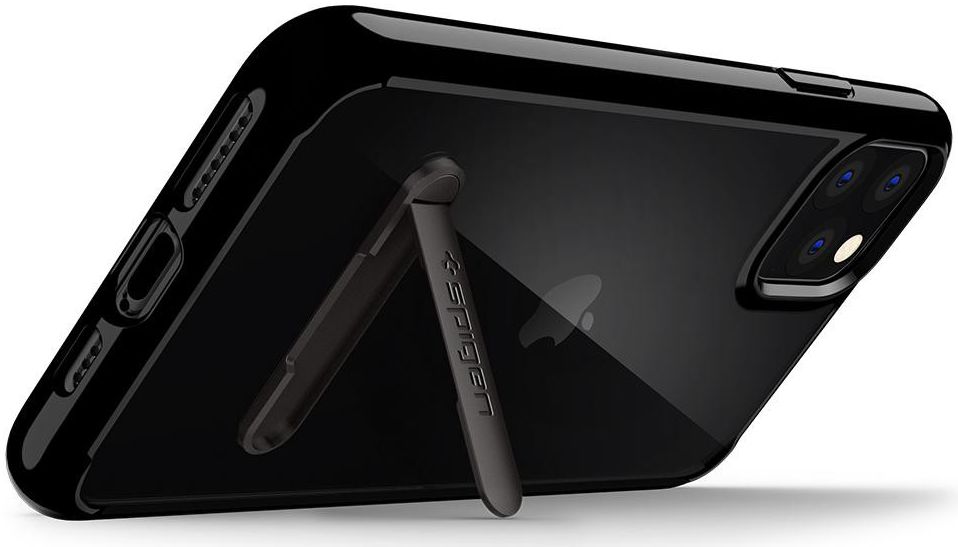 Spigen Ultra Hybrid S Hoesje Apple iPhone 11 Pro Max Zwart afbeelding 3