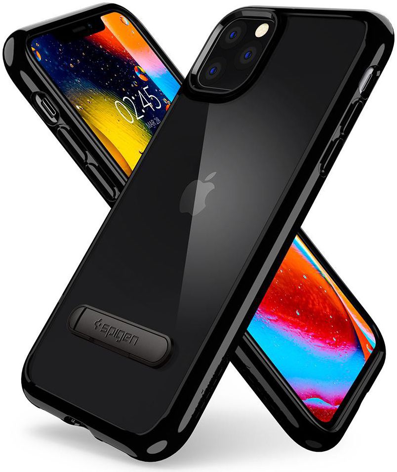 Spigen Ultra Hybrid S Hoesje Apple iPhone 11 Pro Max Zwart afbeelding 4