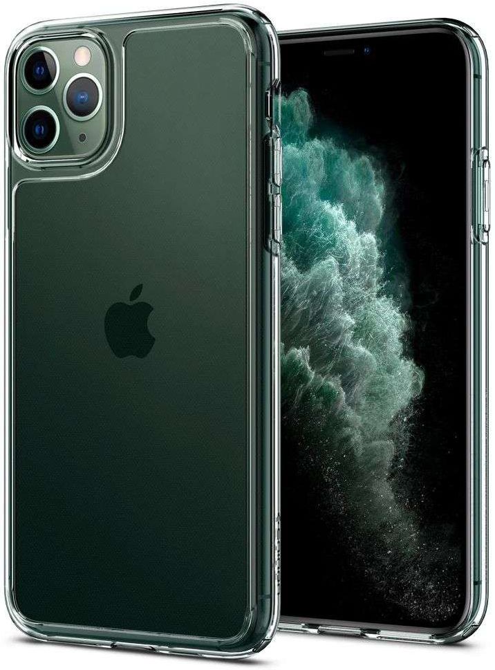 Spigen Quartz Hybrid Apple iPhone 11 Pro Max Hoesje Transparant afbeelding 1