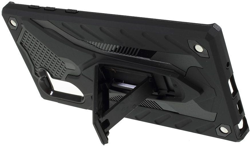 Samsung Galaxy Note 10 Hybride Combo Kickstand Hoesje Zwart afbeelding 5