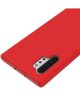 Galaxy Note 10 Plus Soft Siliconen Hoesje Rood