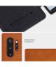 Nillkin Qin Series Flip Hoesje Samsung Galaxy Note 10 Plus Bruin