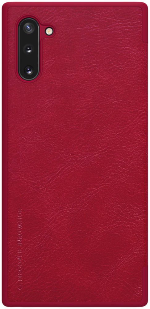 Nillkin Qin Series Flip Hoesje Samsung Galaxy Note 10 Rood afbeelding 2
