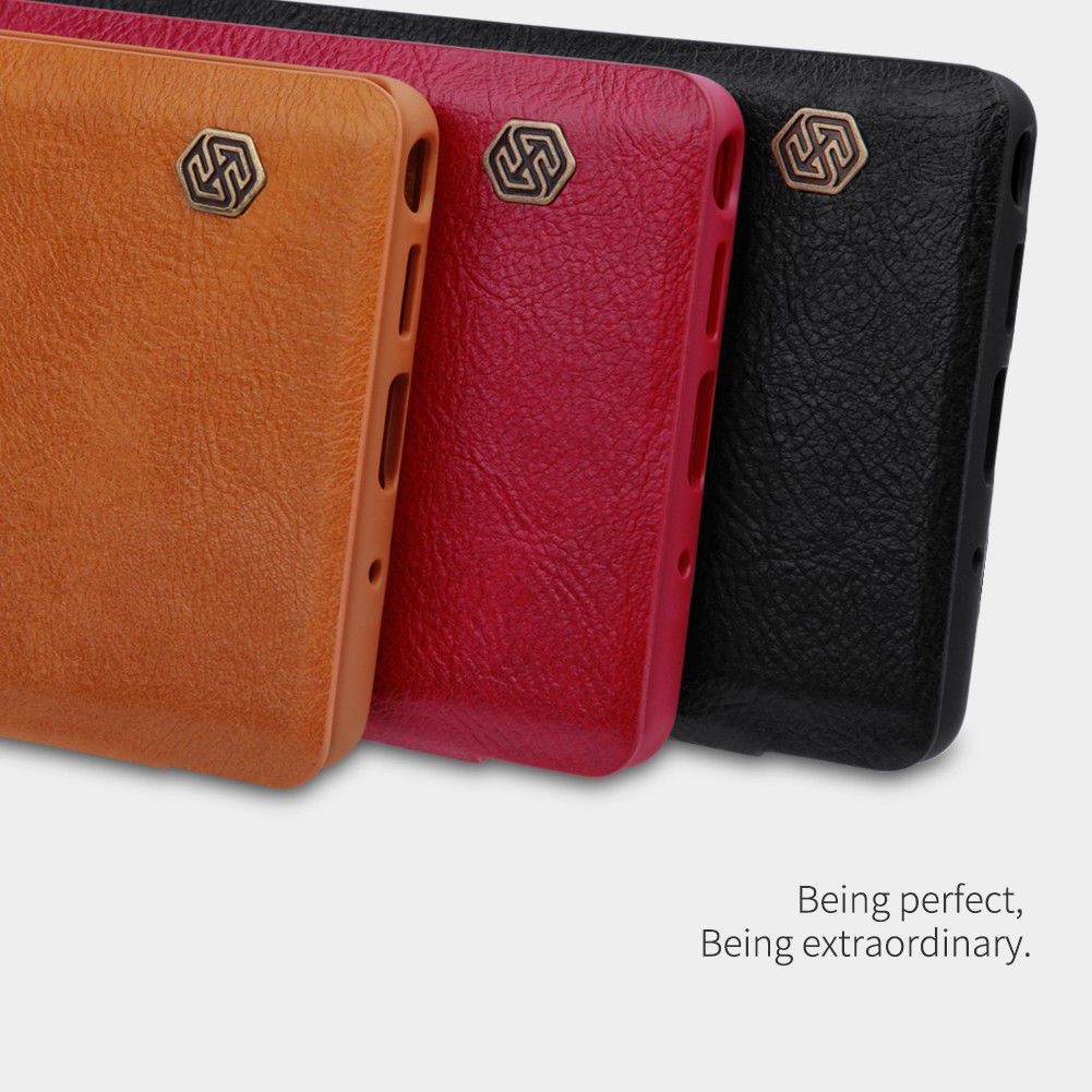 Nillkin Qin Series Flip Hoesje Samsung Galaxy Note 10 Rood afbeelding 9