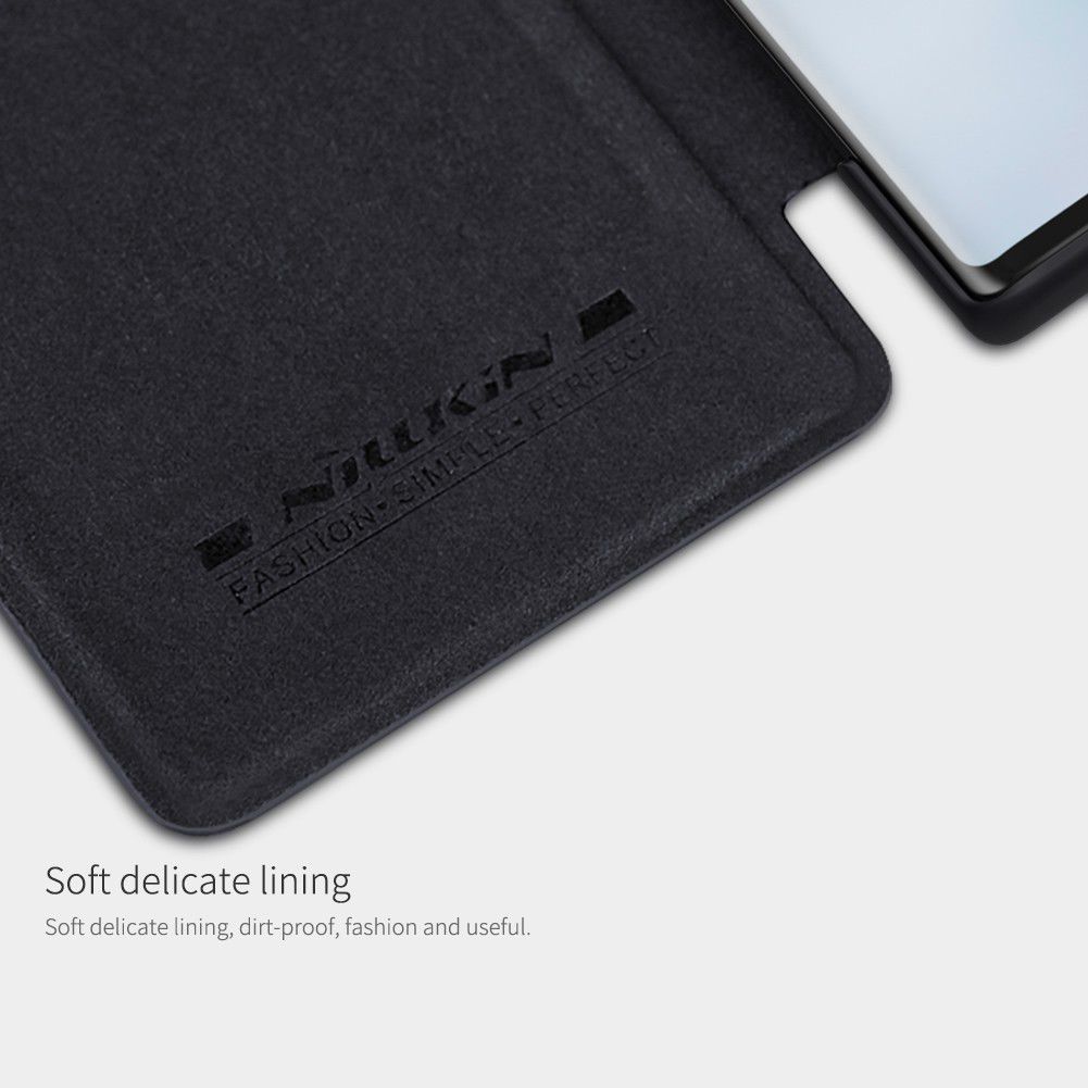 Nillkin Qin Series Flip Hoesje Samsung Galaxy Note 10 Rood afbeelding 11