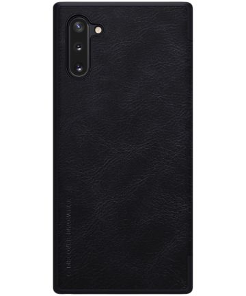 Nillkin Qin Series Flip Hoesje Samsung Galaxy Note 10 Zwart Hoesjes