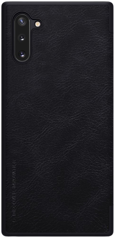 Nillkin Qin Series Flip Hoesje Samsung Galaxy Note 10 Zwart afbeelding 1