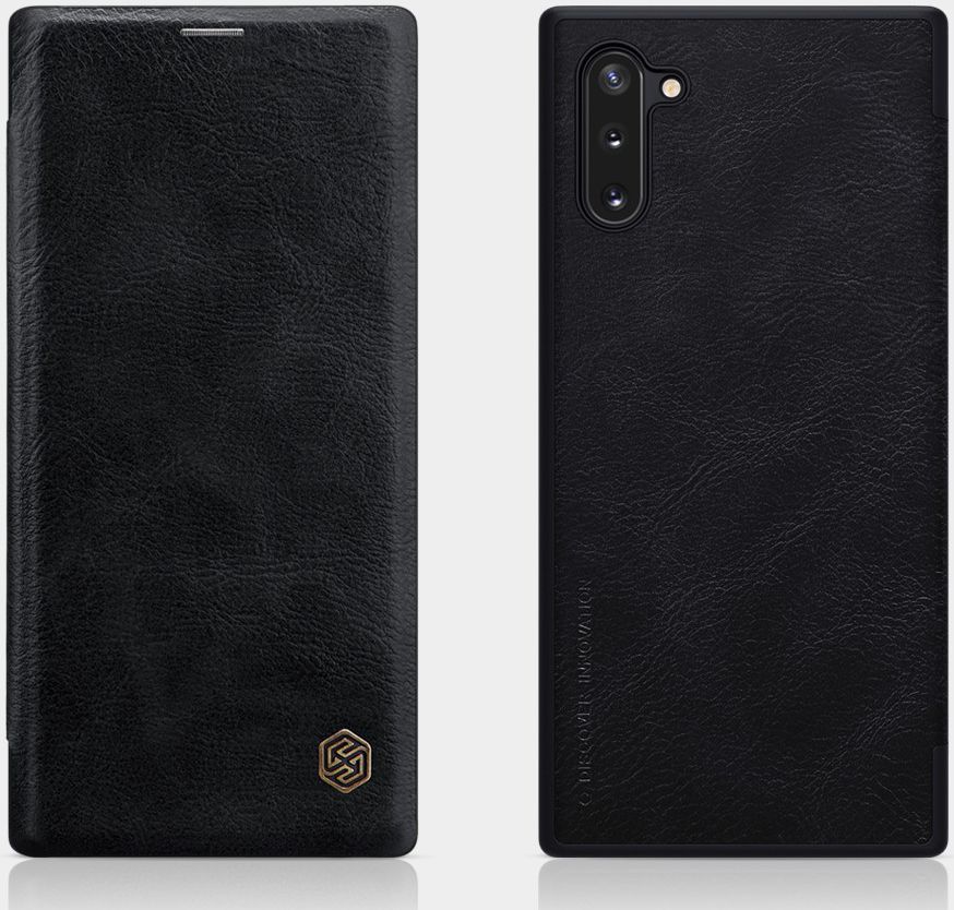 Nillkin Qin Series Flip Hoesje Samsung Galaxy Note 10 Zwart afbeelding 11