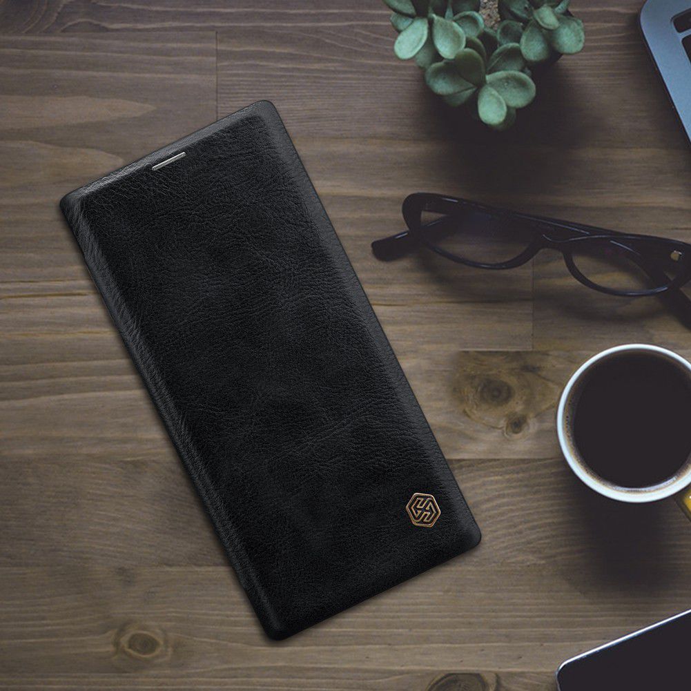 Nillkin Qin Series Flip Hoesje Samsung Galaxy Note 10 Zwart afbeelding 13