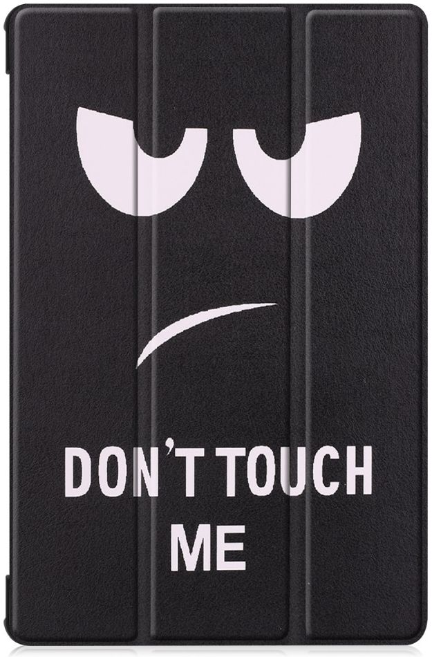 Samsung Galaxy Tab S6 Book Hoes met Print Don't Touch Me afbeelding 1