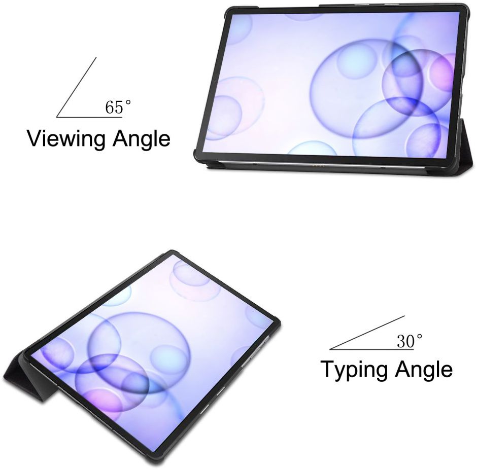 Samsung Galaxy Tab S6 Book Hoes met Print Don't Touch Me afbeelding 6