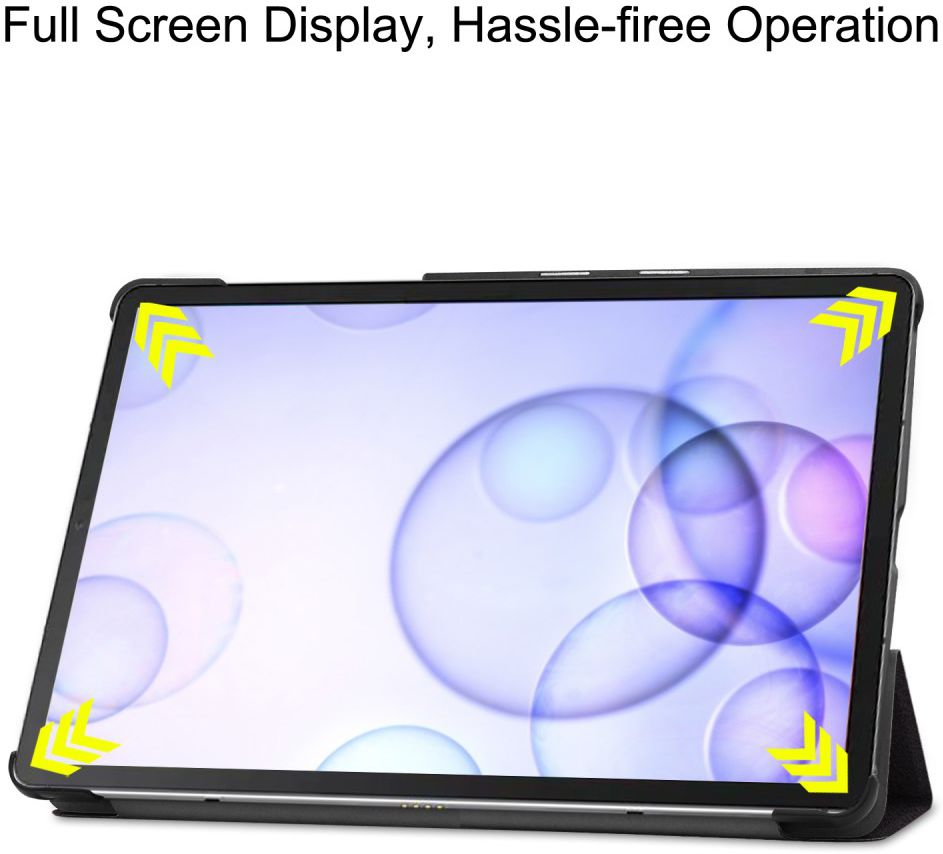 Samsung Galaxy Tab S6 Book Hoes met Print Don't Touch Me afbeelding 7