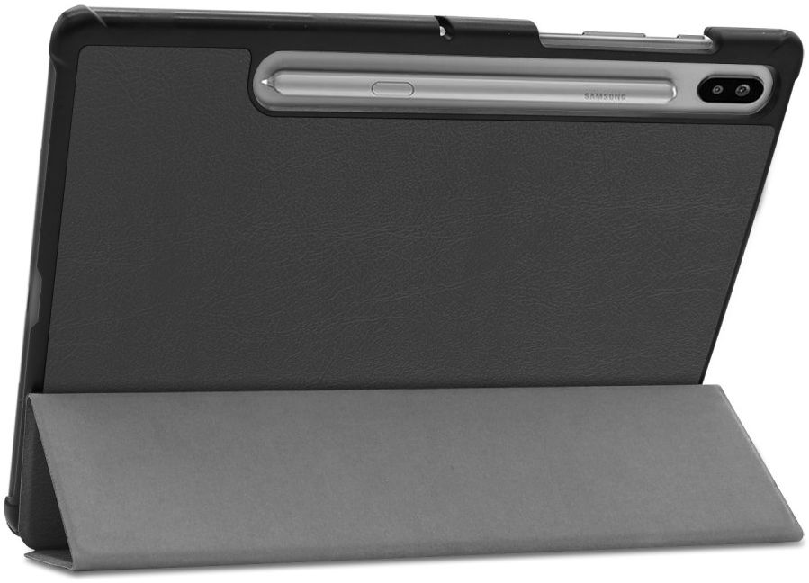 Samsung Galaxy Tab S6 Tri-Fold Hoes Zwart afbeelding 4