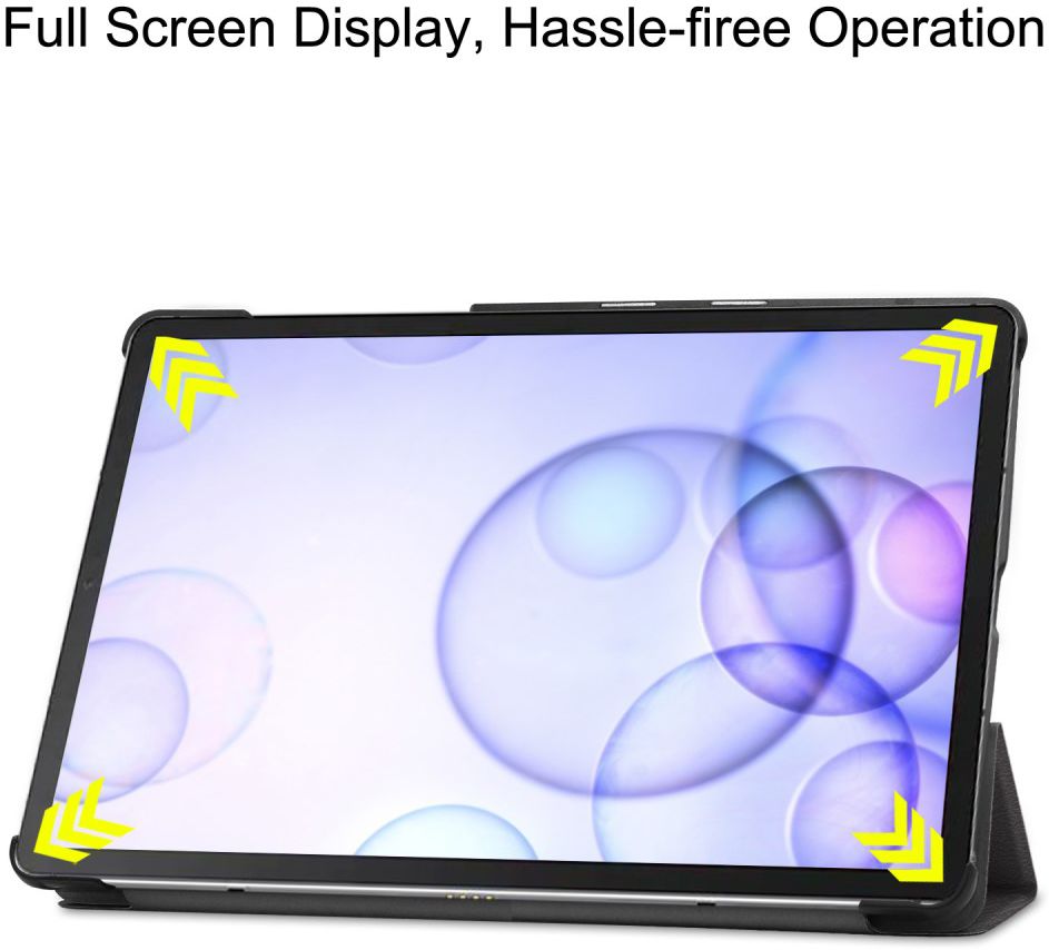 Samsung Galaxy Tab S6 Tri-Fold Hoes Zwart afbeelding 9