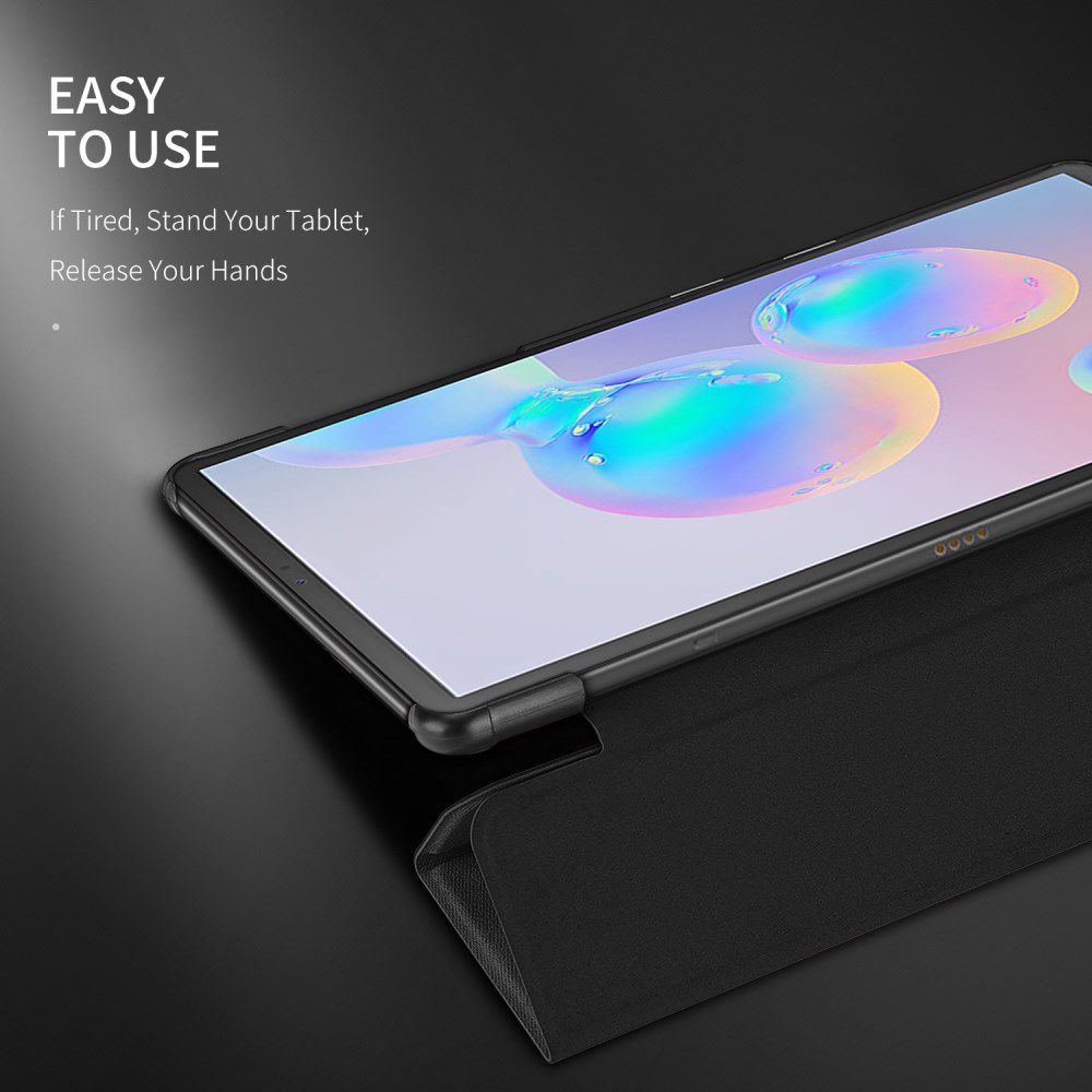 Dux Ducis Domo Series Samsung Galaxy Tab S6 Tri-fold Hoes Zwart afbeelding 6