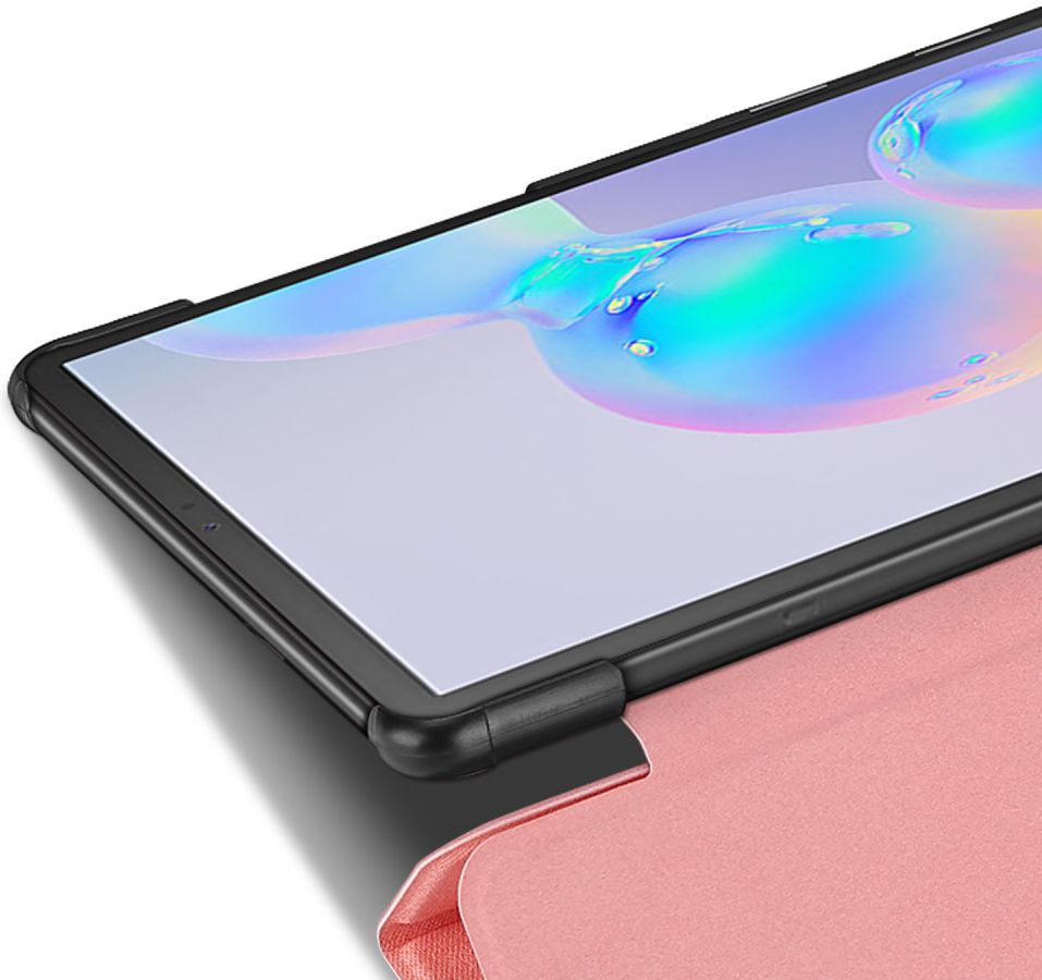 Dux Ducis Domo Series Samsung Galaxy Tab S6 Tri-fold Hoes Roze afbeelding 3