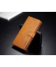 Samsung Galaxy Note 10 Leren Portemonnee Bookcase Hoesje Bruin