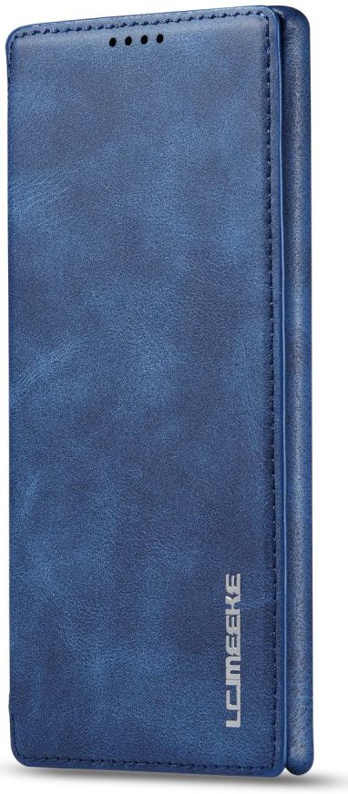 Samsung Galaxy Note 10 Retro Portemonnee Bookcase Hoesje Blauw afbeelding 3