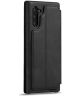 Samsung Galaxy Note 10 Retro Portemonnee Bookcase Hoesje Zwart