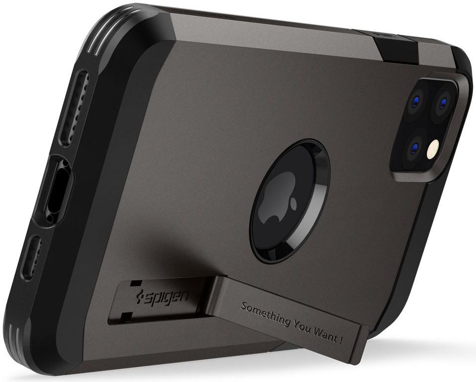 Spigen Tough Armor Case iPhone 11 Pro Max Gunmetal afbeelding 3