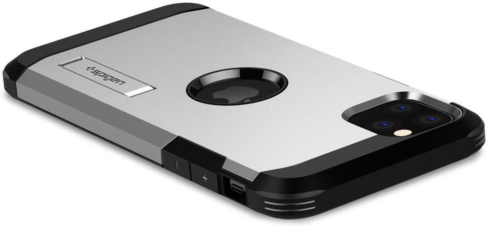 Spigen Tough Armor Case iPhone 11 Pro Max Satin Silver afbeelding 4