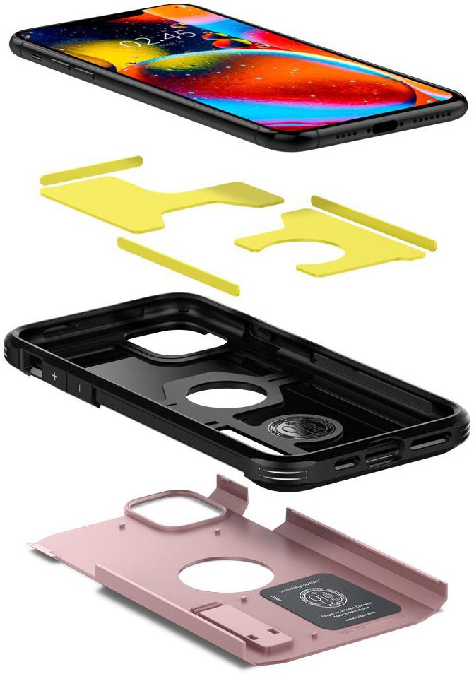 Spigen Tough Armor Case iPhone 11 Pro Max Rose Gold afbeelding 2