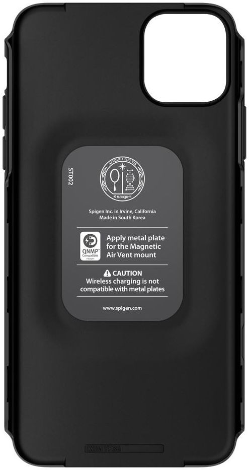 Spigen Thin Fit Classic Hoesje Apple iPhone 11 Pro Max Zwart afbeelding 4