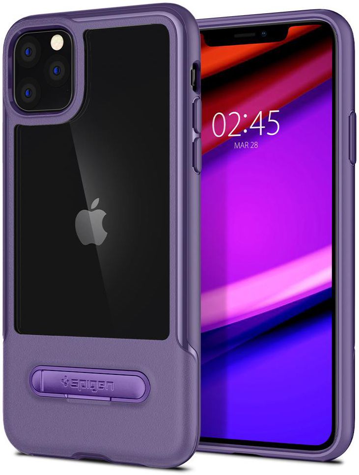 Spigen Slim Armor Essential S Hoesje Apple iPhone 11 Pro Max Paars afbeelding 1