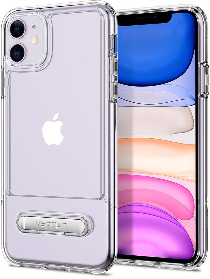 Spigen Slim Armor Essential S Apple iPhone 11 Hoesje Crystal Clear afbeelding 1