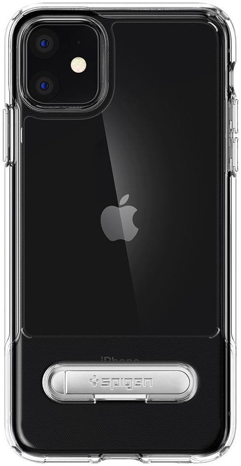 Spigen Slim Armor Essential S Apple iPhone 11 Hoesje Crystal Clear afbeelding 4