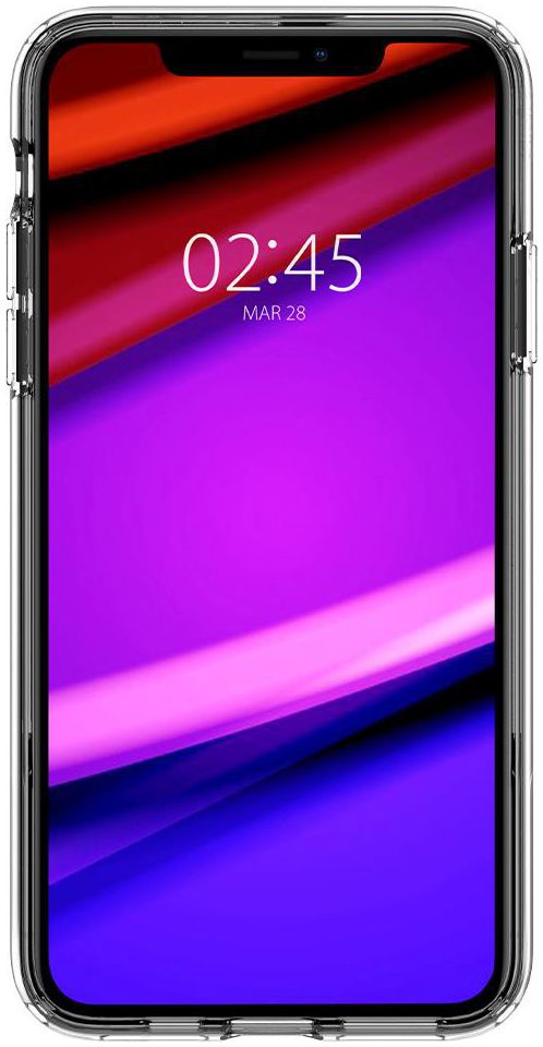 Spigen Slim Armor Essential S Apple iPhone 11 Hoesje Crystal Clear afbeelding 5