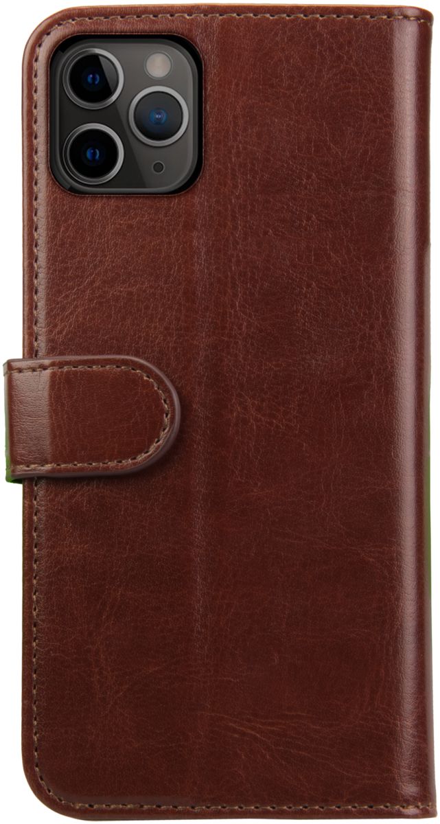 Rosso Element Apple iPhone 11 Pro Max Hoesje Book Cover Bruin afbeelding 2