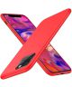 Apple iPhone 11 Pro Max Full Covered Siliconen Hoesje Rood