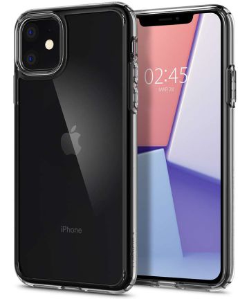 Spigen Crystal Hybrid Apple iPhone 11 Hoesje Transparant Hoesjes