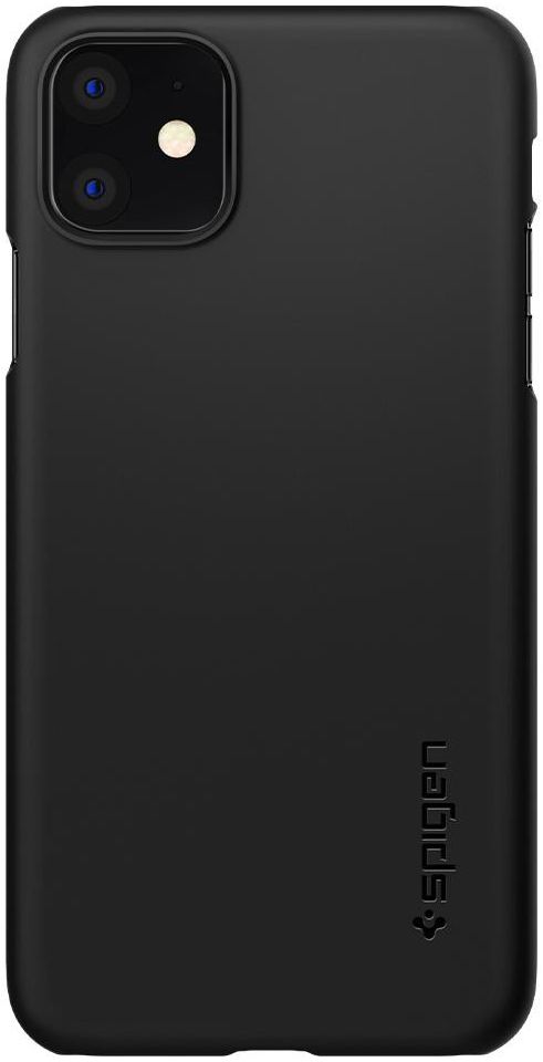 Spigen Thin Fit Apple iPhone 11 Hoesje Back Cover Zwart afbeelding 2