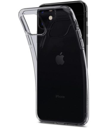Spigen Liquid Crystal Apple iPhone 11 Hoesje Transparant/Zwart Hoesjes
