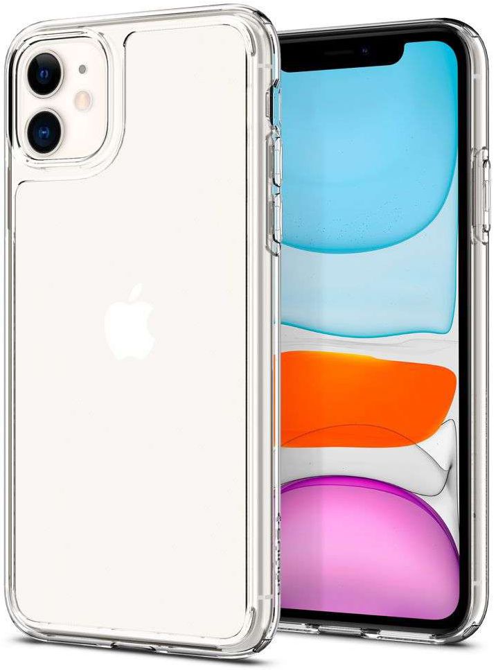 Spigen Quartz Hybrid Apple iPhone 11 Hoesje Transparant afbeelding 7