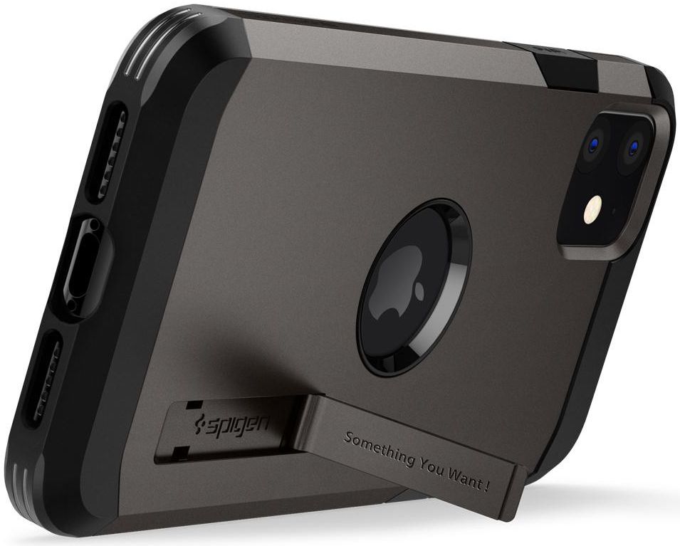 Spigen Tough Armor Apple iPhone 11 Hoesje Grijs afbeelding 7