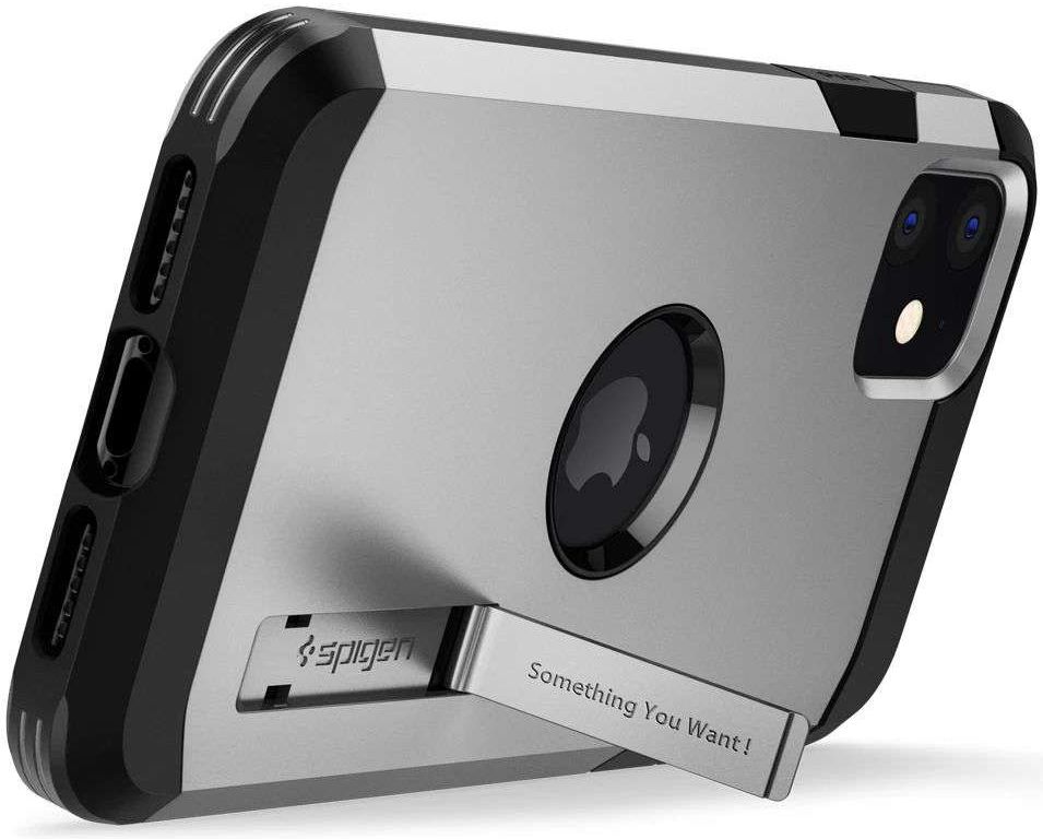 Spigen Tough Armor XP Apple iPhone 11 Hoesje Zilver afbeelding 2