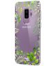 HappyCase Samsung Galaxy S9 Plus Flexibel TPU Hoesje Leaves Print