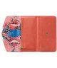 Mobilize Velvet Clutch Apple iPhone XS / X Hoesje Coral Snake